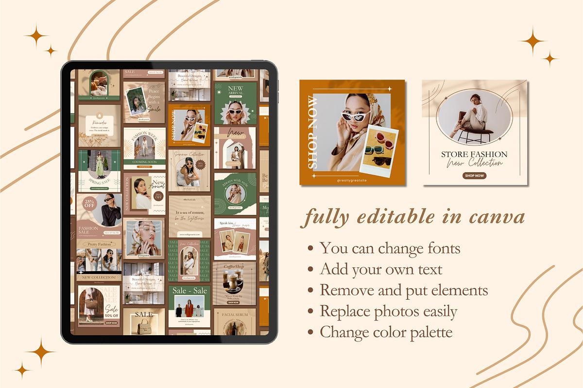 40 Animated Social Media Posts, a Templates & Theme by TemplateCastleStore (Photo 3 of 10)