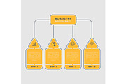 Business Infographics Template, a Marketing Template by Lakhan1998 (Thumbnail 5 of 5)