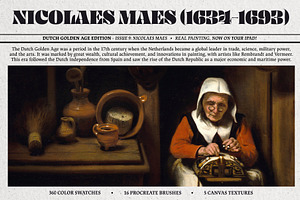 Nicolaes Maes Procreate Kit