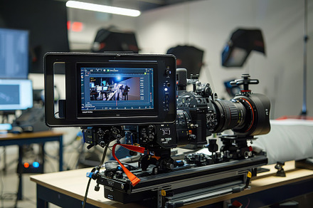 A high-tech camera is sitting on a t, a Photo by Iftikhar Alam