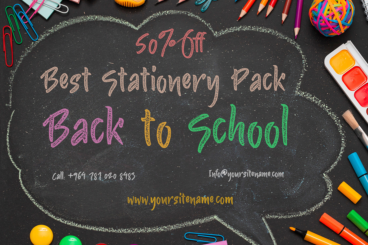Handwritten Chalk Font, a Script Font by OWPictures (Photo 2 of 5)