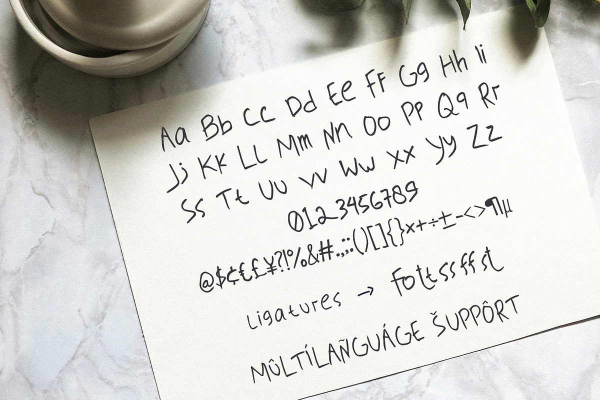 Folastion Story Handwritten Font, a Handwritten Font by Maulana Creative (Photo 3 of 7)