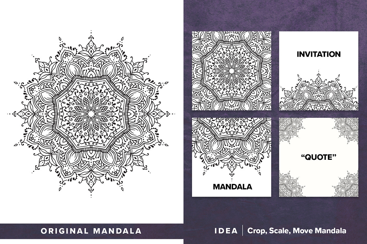 530 Vector Mandala Ornaments, an Animal Illustration by pixaroma (Photo 11 of 55)