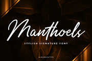 Manthoels - Stylish Signature, a Handwritten Font by Almarkhatype (Thumbnail 12 of 12)