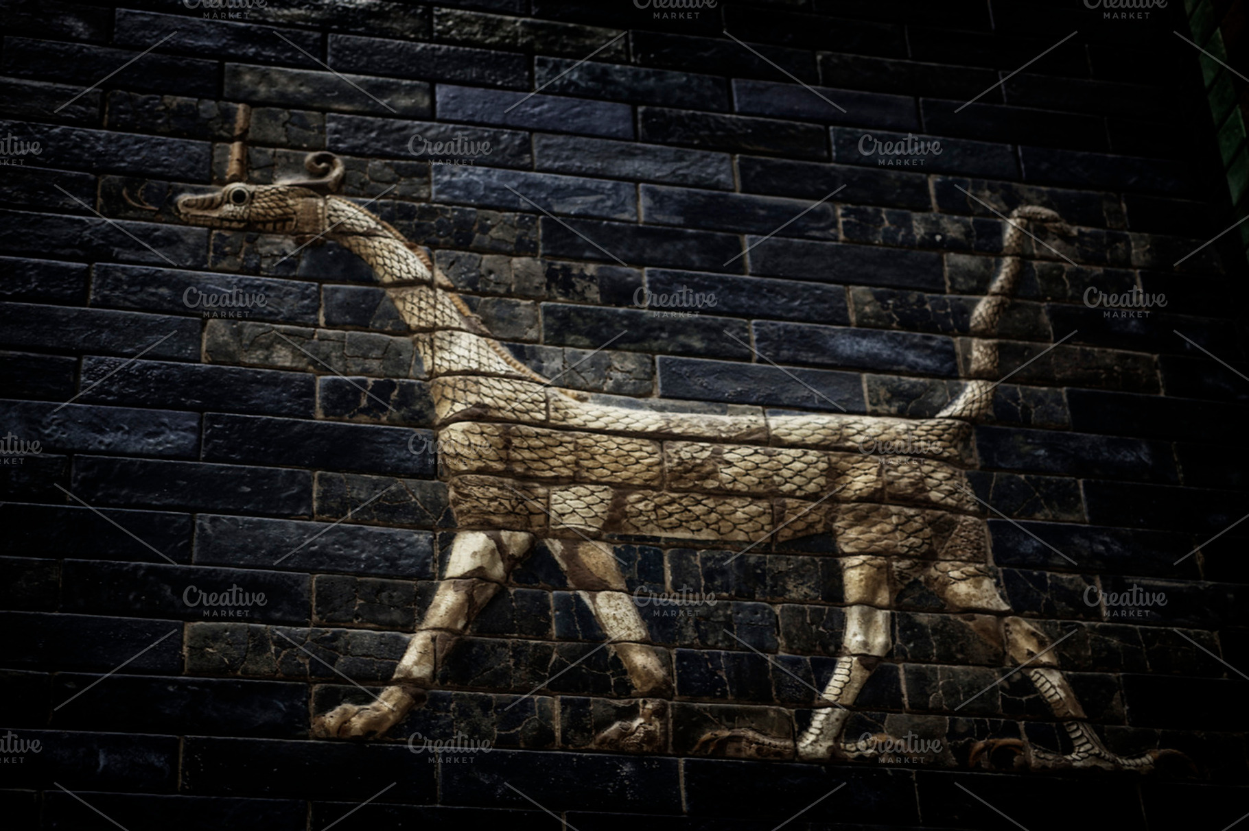 Ancient Babylon dragon, an Architecture Photo by Patricia Hofmeester