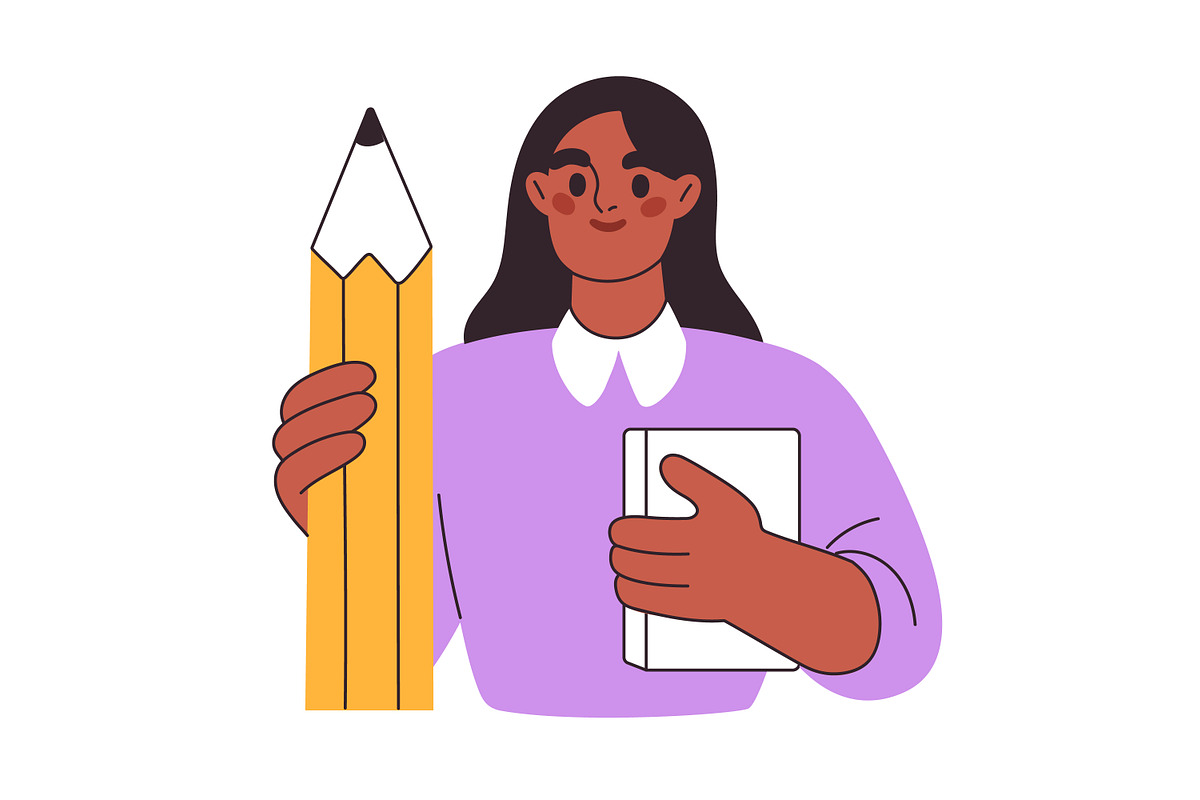 Students learn, study. Education set, an Education Illustration by Good Studio (Photo 14 of 17)