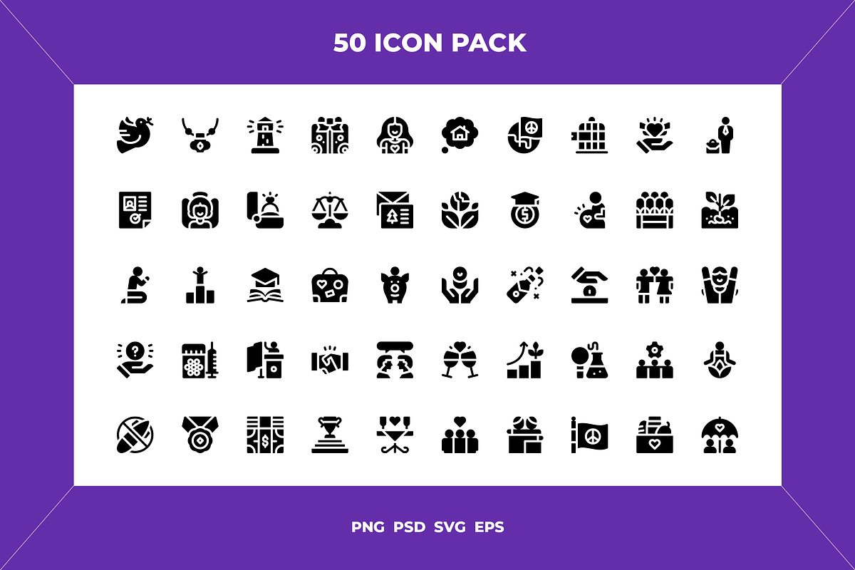 Hope icons, a Solid Icon by Wencory (Photo 1 of 2)