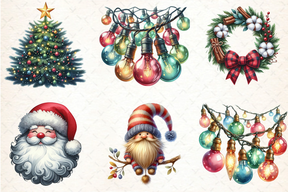Christmas Tree and Decorations, an Illustration by DreamCafeArt (Photo 8 of 8)