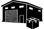 Warehouse and industrial building, a Decorative Illustration by jahid234 (Thumbnail 10 of 13)