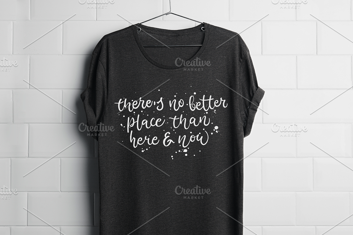 21 Mindfulness Lettering Quotes, an Object Graphic by Frayart (Photo 2 of 9)