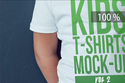 Kids T-Shirt Mock-Up Vol 2, a Shirt Mockup by Freeman Studio (Thumbnail 4 of 11)