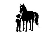 Western Cowboy Horse Silhouette Bund, an Illustration by Designs_River (Thumbnail 31 of 51)
