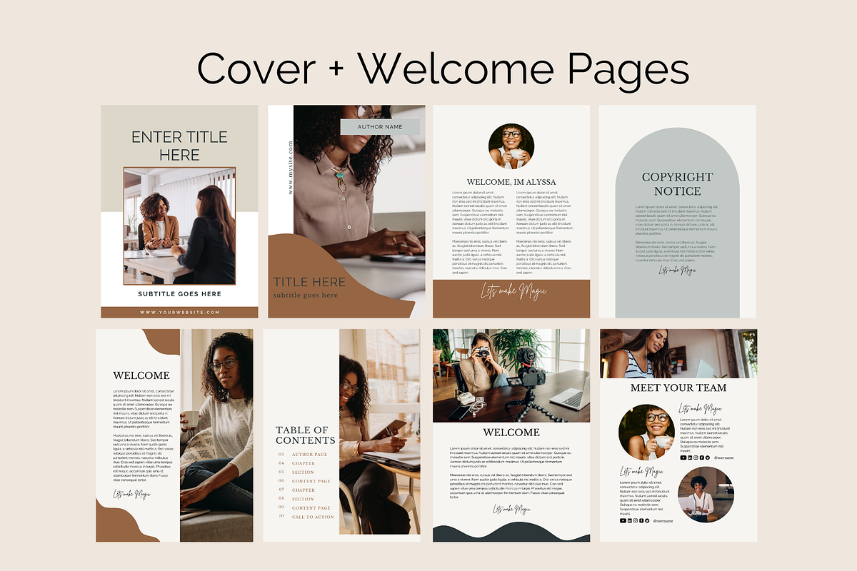 Lead Magnet Ebook Workbook Template, a Magazine Template by Social Assumptions (Photo 6 of 16)