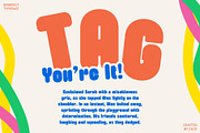 Bamboly Rounded, a Sans Serif Font by Craft Supply Co. (Thumbnail 2 of 8)