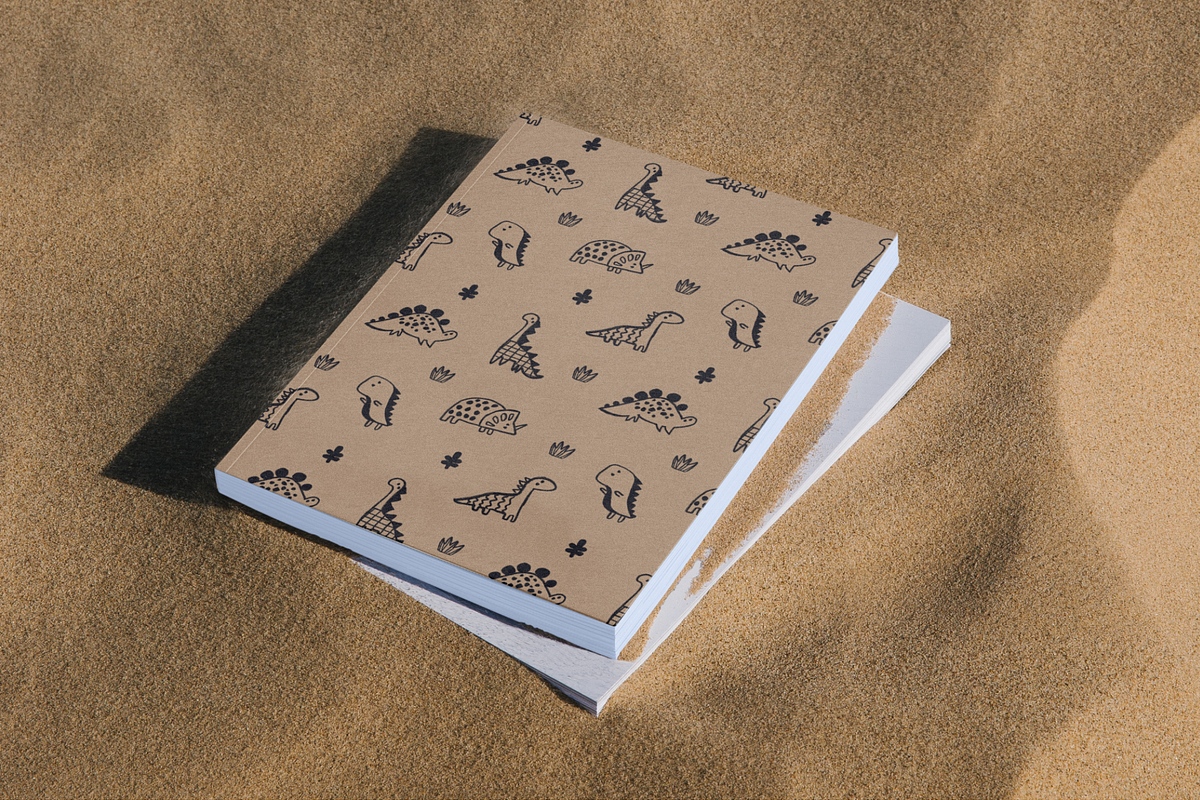 Cute Dinosaures Seamless Pattern, a Pattern Graphic by Marketello Studio (Photo 10 of 11)