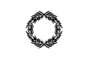 Floral Wreath Circle SVG Bundle, an Illustration by Creativeshirt (Thumbnail 27 of 51)