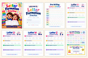 Letter Formation Practice, a Stationery Template by Shumaya (Thumbnail 2 of 5)