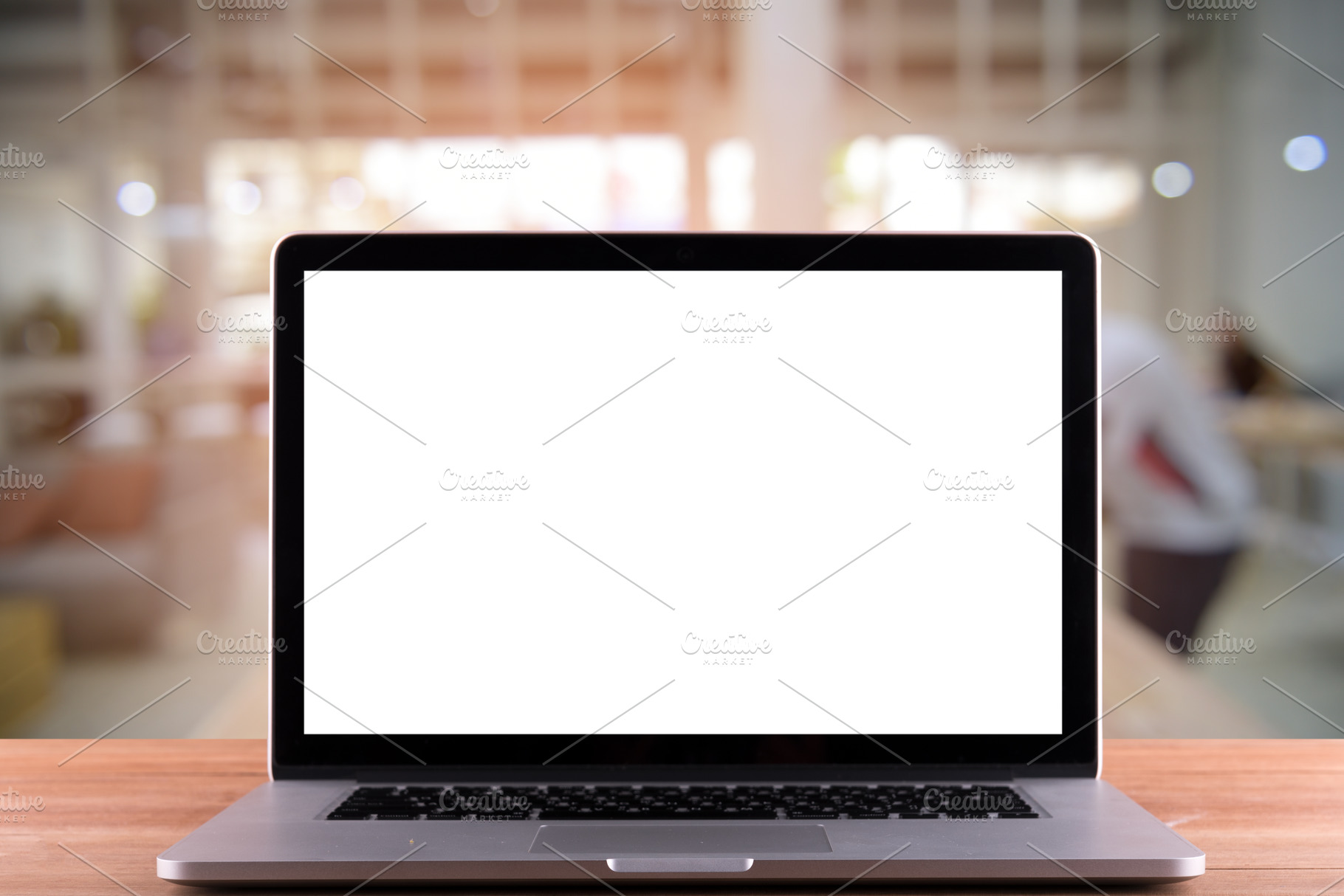 Laptop with blank screen featuring laptop, screen, and black, a Technology Photo by Love Silhouette