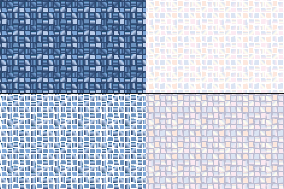 Seamless Mosaic Background Patterns preview 5