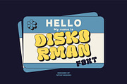 Diskorman – Bubbly Urban Graffiti, a Slab Serif Font by Tiptop Graphic (Thumbnail 9 of 9)
