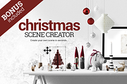 Christmas Scene Creator + BONUS, a Product Mockup by Canvy (formerly Place.to) (Thumbnail 1 of 4)