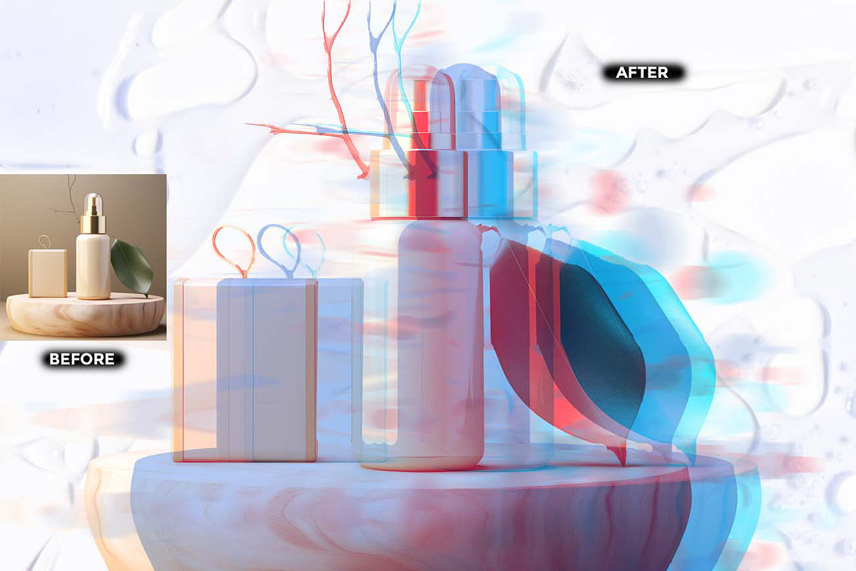 RGB Liquid Distortion FX Ps Action, an Action Add-On by Studio Retouch (Photo 4 of 14)