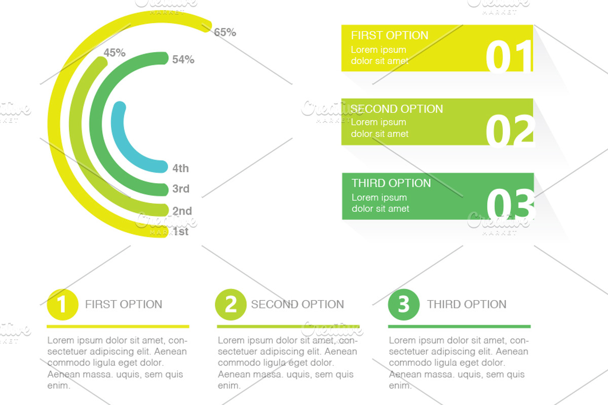Infographic set. Part 2, a Templates & Theme by Olga Stanis (Photo 2 of 4)