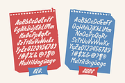 SFC Frizola Duo, a Handwritten Font by Skilline Supply Co. (Thumbnail 6 of 9)