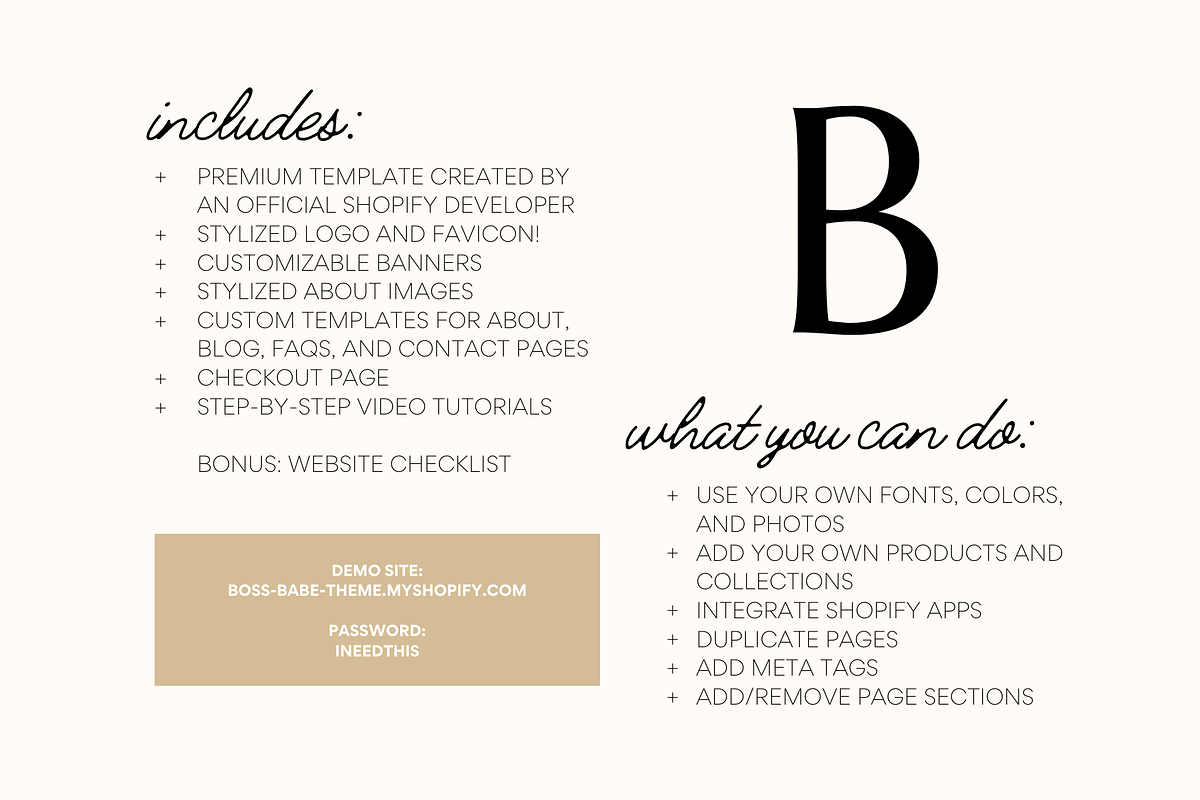 Bold Shopify Theme | Boss Babe, a Templates & Theme by Easy Website Themes (Photo 8 of 8)