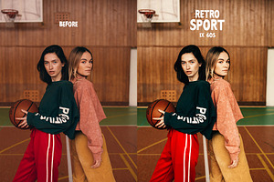 Retro Sport Lightroom Presets