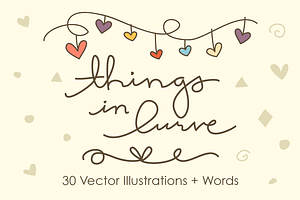 Things in Lurve - 30 Vector Objects