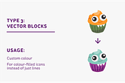 Halloween Icons, an Outline Icon by RachelDanam (Thumbnail 7 of 14)