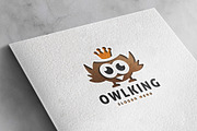 Owl King Bird Logo, a Branding & Logo Template by Design_Planet (Thumbnail 4 of 4)