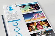 Resume, Cover Letter & Portfolio, a Resume Template by Imagine Design (Thumbnail 3 of 4)
