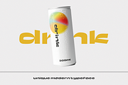 Zuccini - Unique Modern Typeface, a Sans Serif Font by HipFonts (Thumbnail 6 of 10)