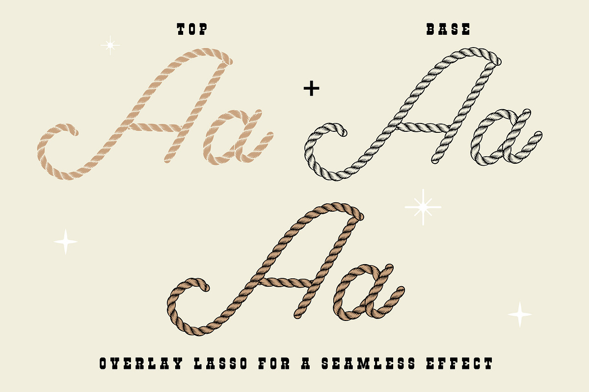 Boot Scootin' Western Font Duo, a Script Font by Loudoun Design Co. (Photo 4 of 10)