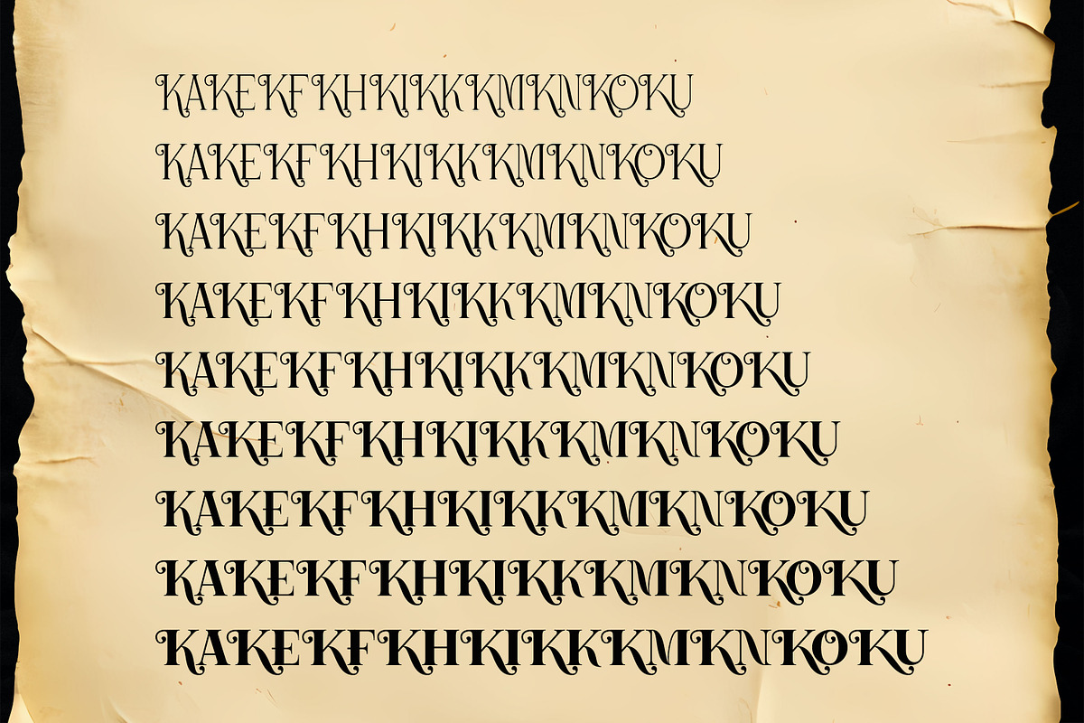 Lavache, a Serif Font by Canden Meutuah (Photo 5 of 7)