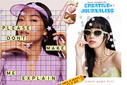 Retro Pastel Scrapbook Kit, an Object Graphic by DreamoraArt (Thumbnail 9 of 13)