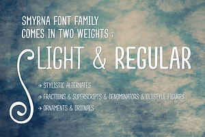 Smyrna Font Family