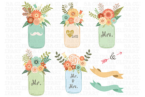 Mason jar Clipart