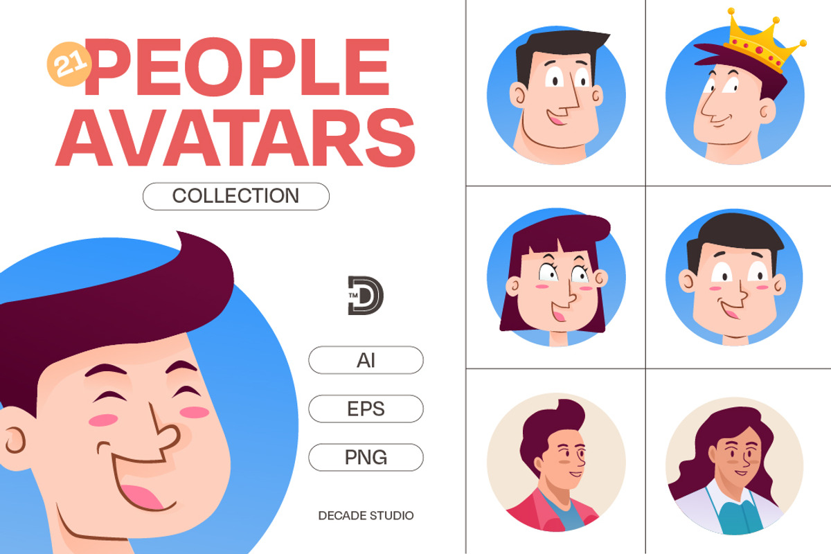 People Profile Avatars Collection