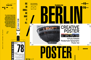 BERLIN CITY POSTER