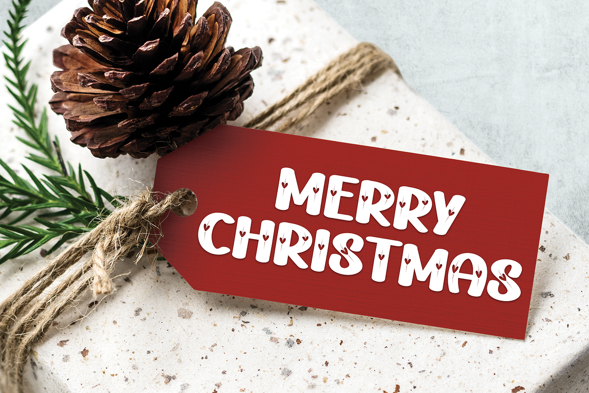 Love Santa | Script Font, a Script Font by Scratchones (Photo 5 of 8)