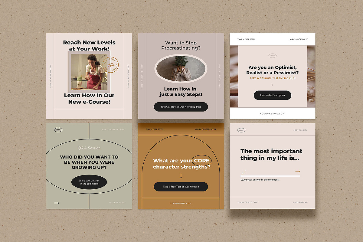 Coaching Social Media Templates, a Social Media Template by AndrewPixel (Photo 3 of 15)