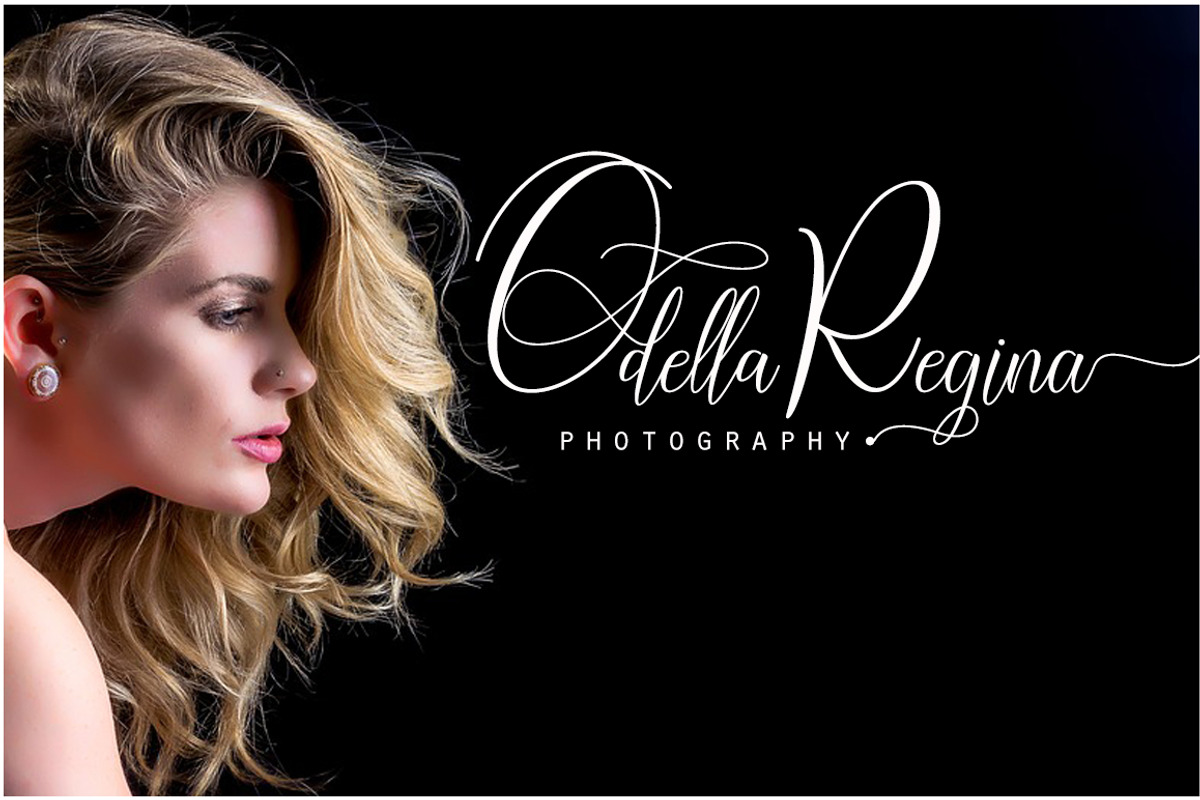 ametta Script Font preview 5