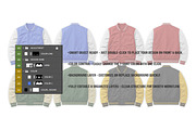 Varsity Jacket Mockup PSD Editable, a Hoody Mockup by std.badboy (Thumbnail 3 of 4)