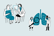 Hand-drawn Vector healthcare Set, a Healthcare Illustration by Huza Studio (Thumbnail 4 of 10)