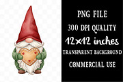 Winter Gnome Sublimation Clipart, an Illustration by Designking (Thumbnail 4 of 5)