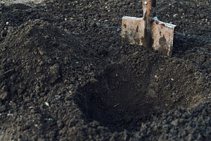 Gardening shovel