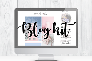 Feminine Blog Kit Branding Kit